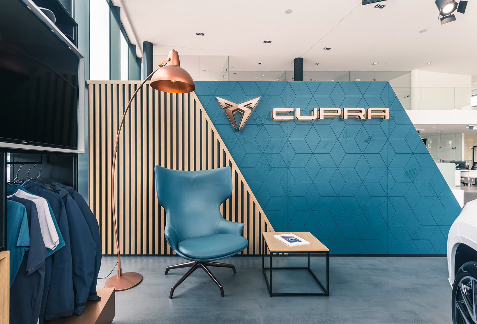 CUPRA Corner. Przestrzeń dedykowana dla klientów salonu CUPRA Auto Gazda Bielsko-Biała