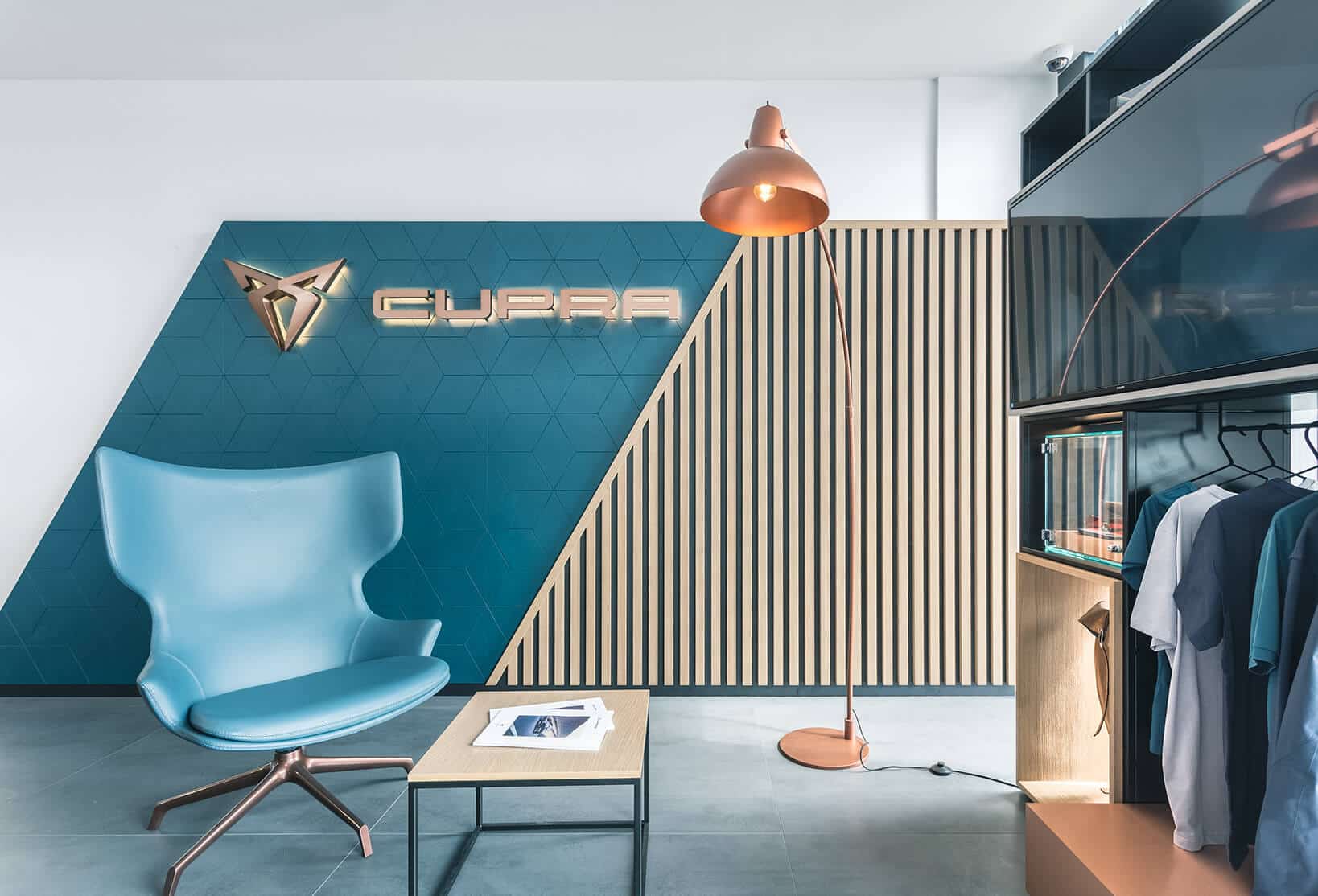 CUPRA Corner. Przestrzeń dedykowana dla klientów salonu CUPRA w Łodzi