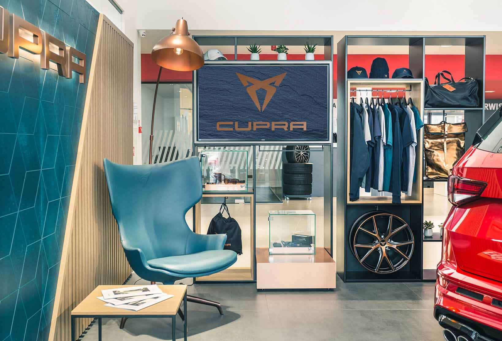 CUPRA Corner. Przestrzeń dedykowana dla klientów salonu CUPRA Motorpol we Wrocławiu