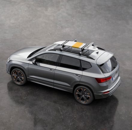 CUPRA Ateca roof with surf rack car accessory