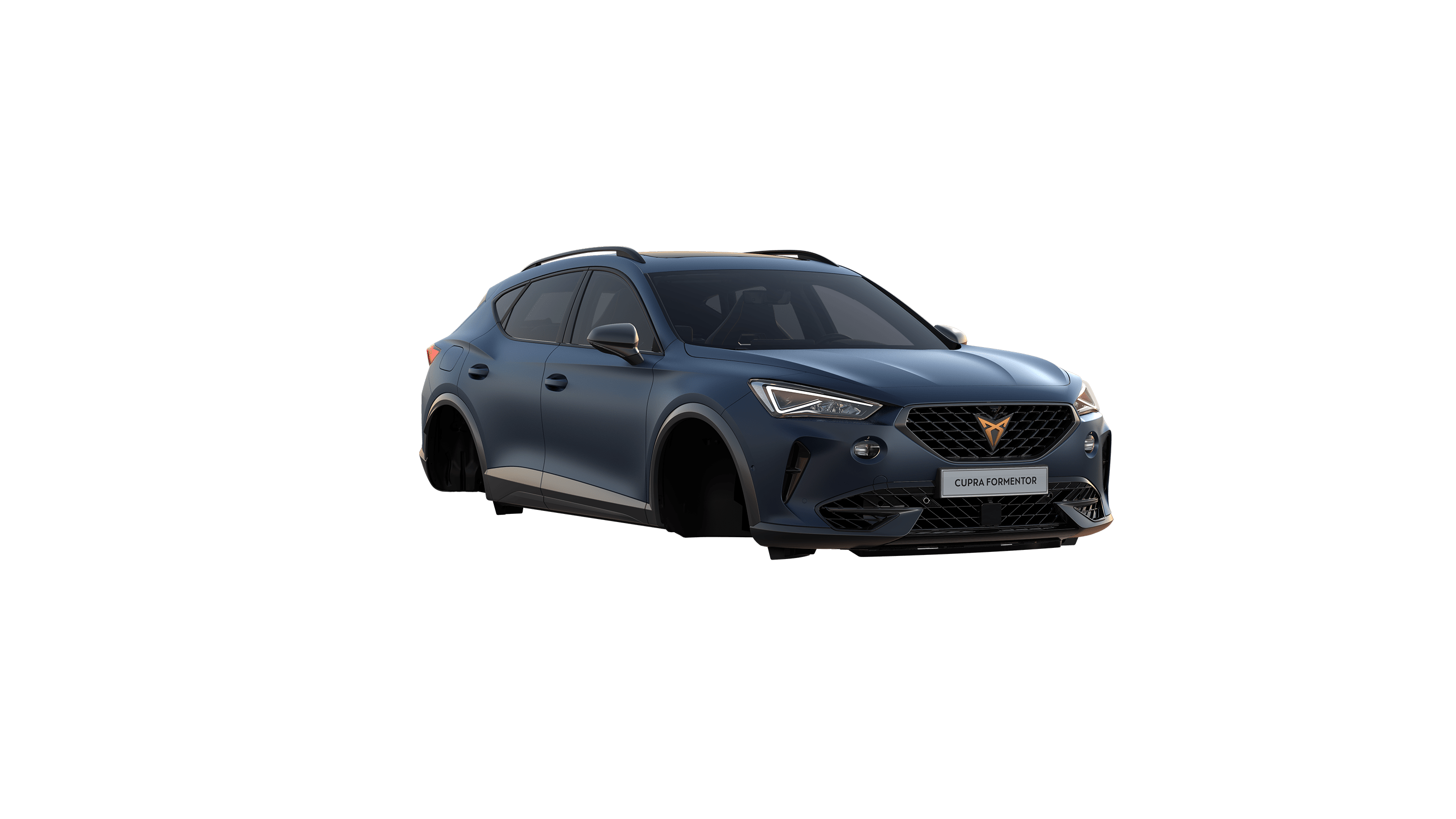 nowa Cupra formentor w matowym kolorze petrol blue