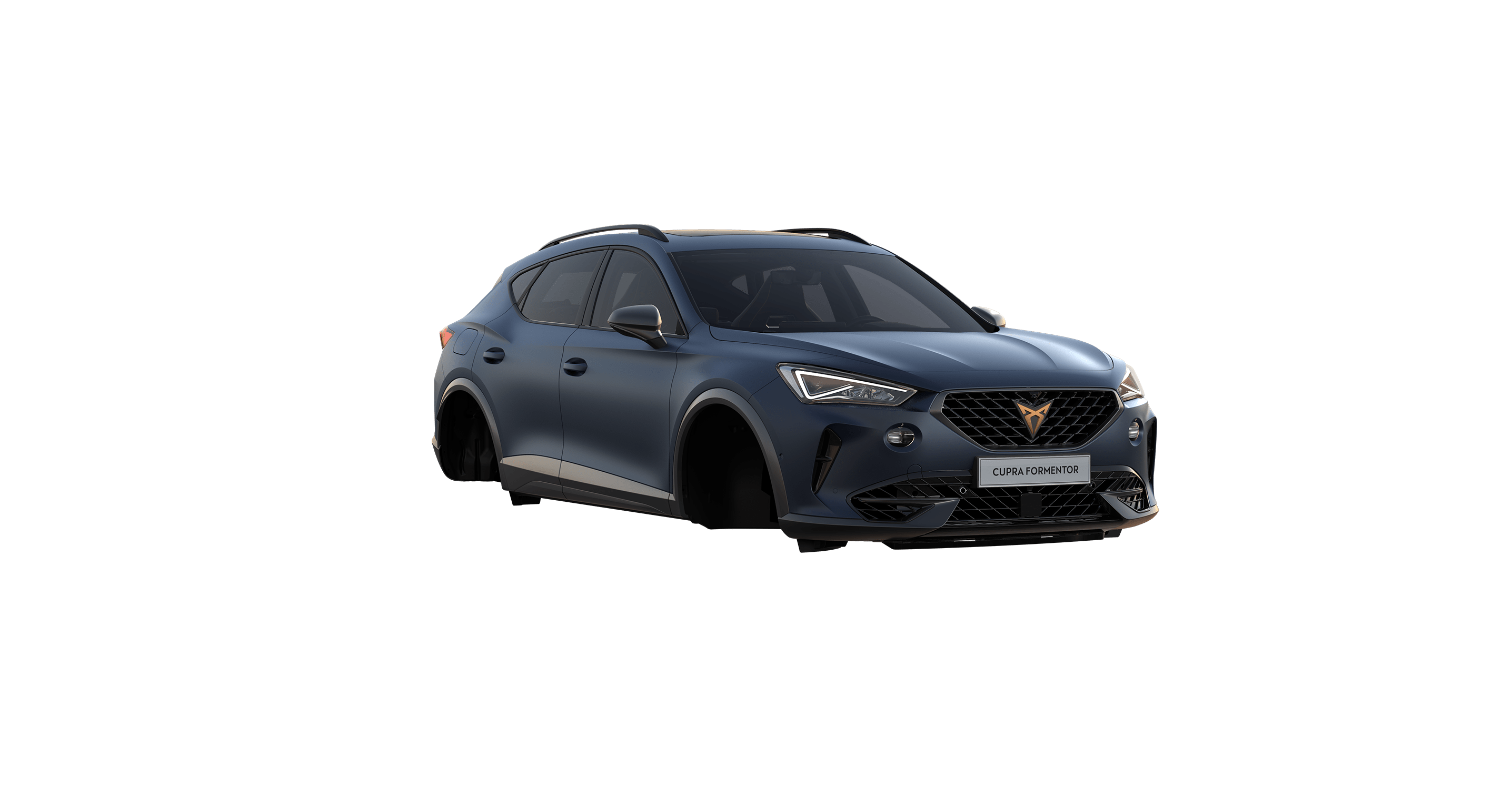nowa Cupra formentor w matowym kolorze petrol blue