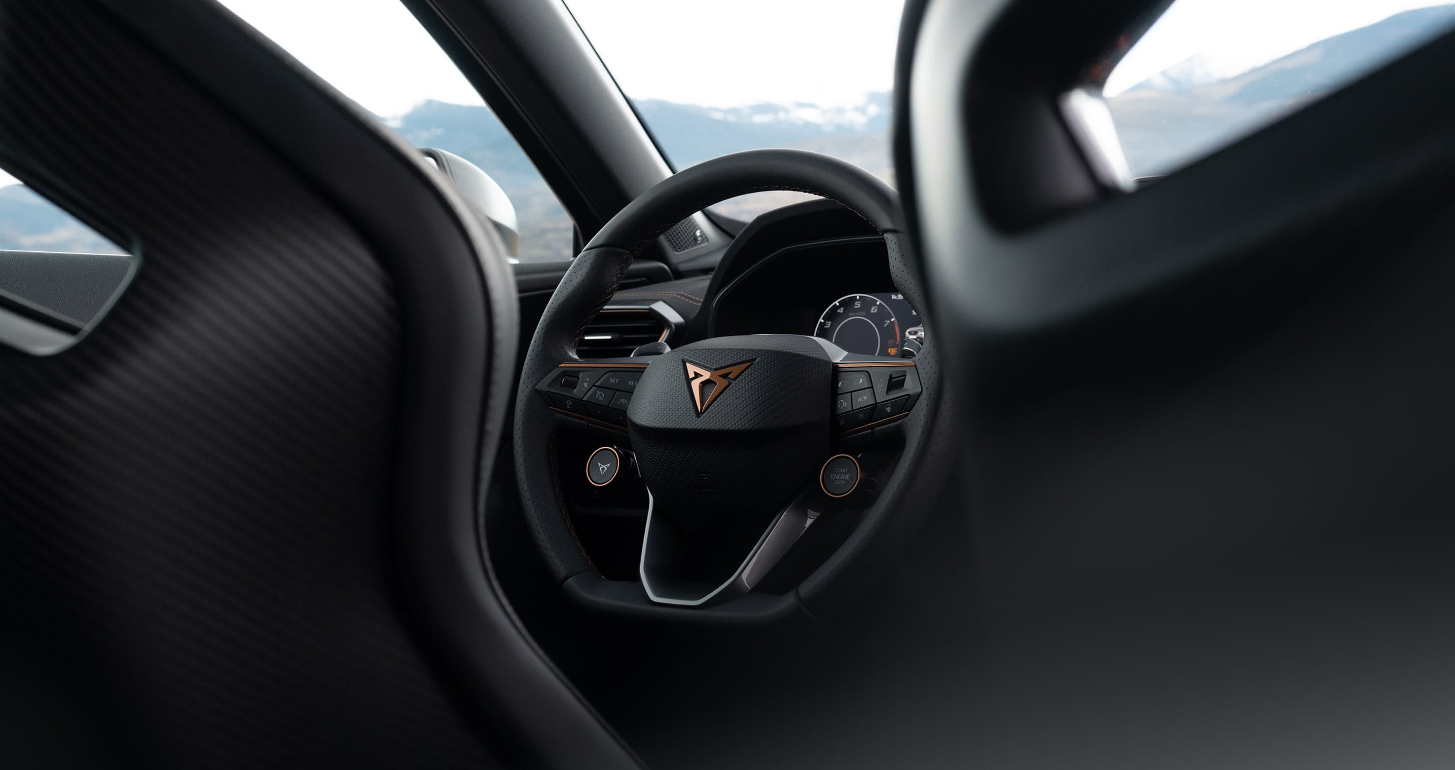 Cupra formentor vz5 seats in carbon fibre