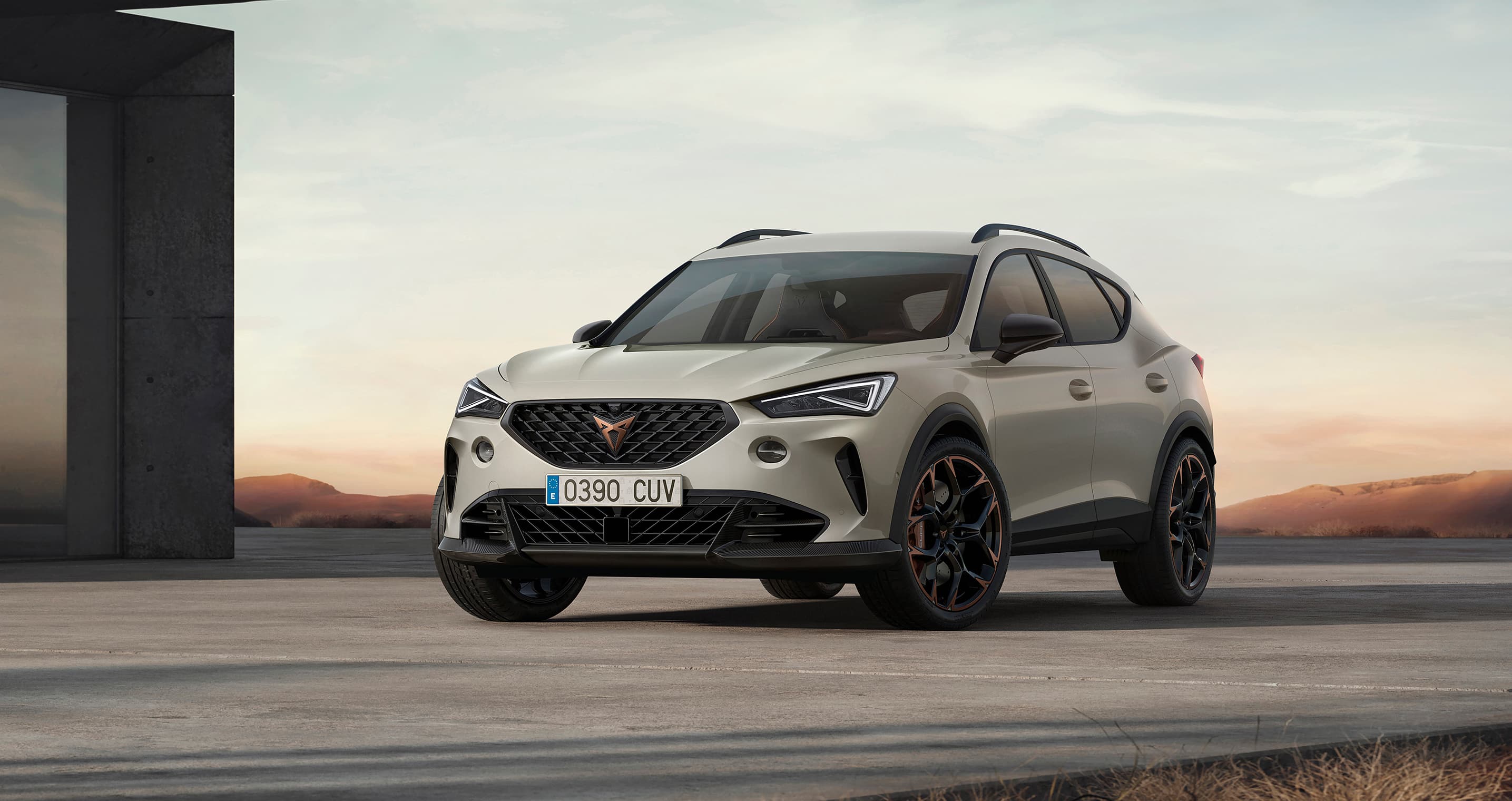Cupra formentor vz5 limited edition taiga grey