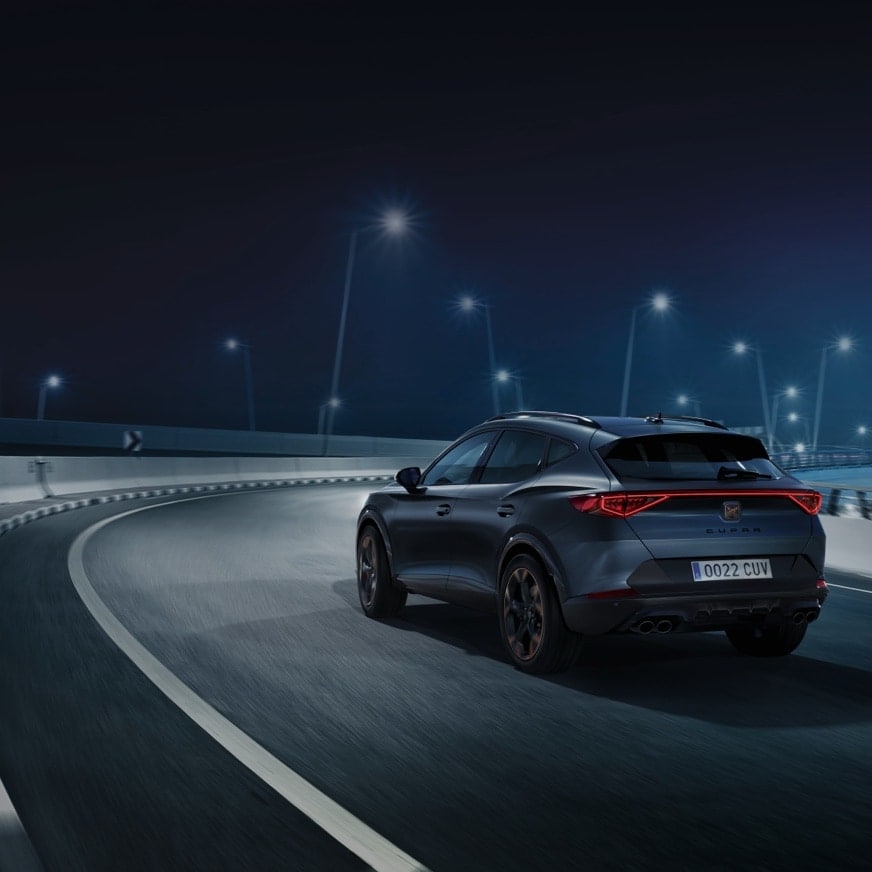 aplikacja cupra connect, ustawianie ograniczeń obszaru i prędkości