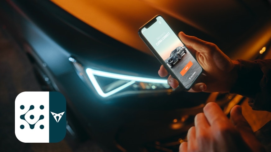 zdalne zarządzanie cuprą z aplikacją cupra connect