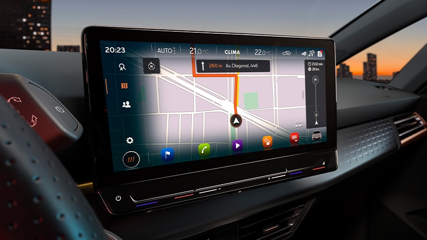 12-calowy ekran Infotainment CUPRY Born