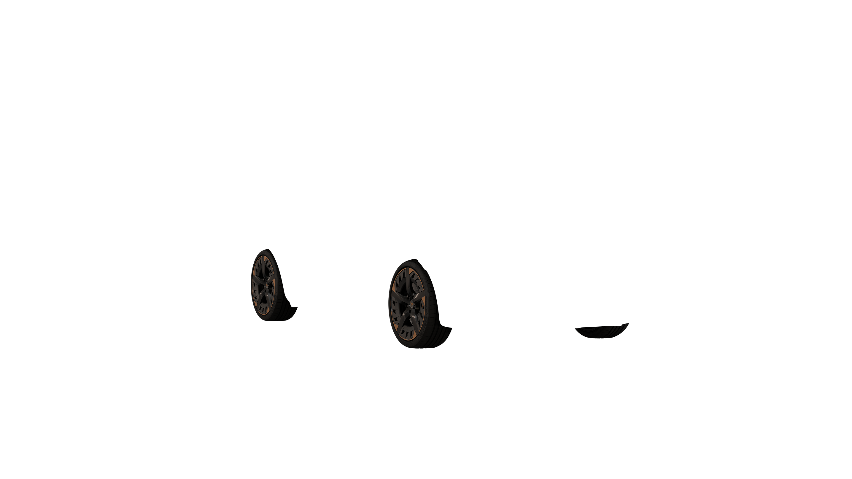 nowy, 5-drzwiowy, kompaktowy samochód sportowy CUPRA Leon e-HYBRID dostępny z 19-calowymi felgami Performance w kolorze czarnej satyny i miedzi